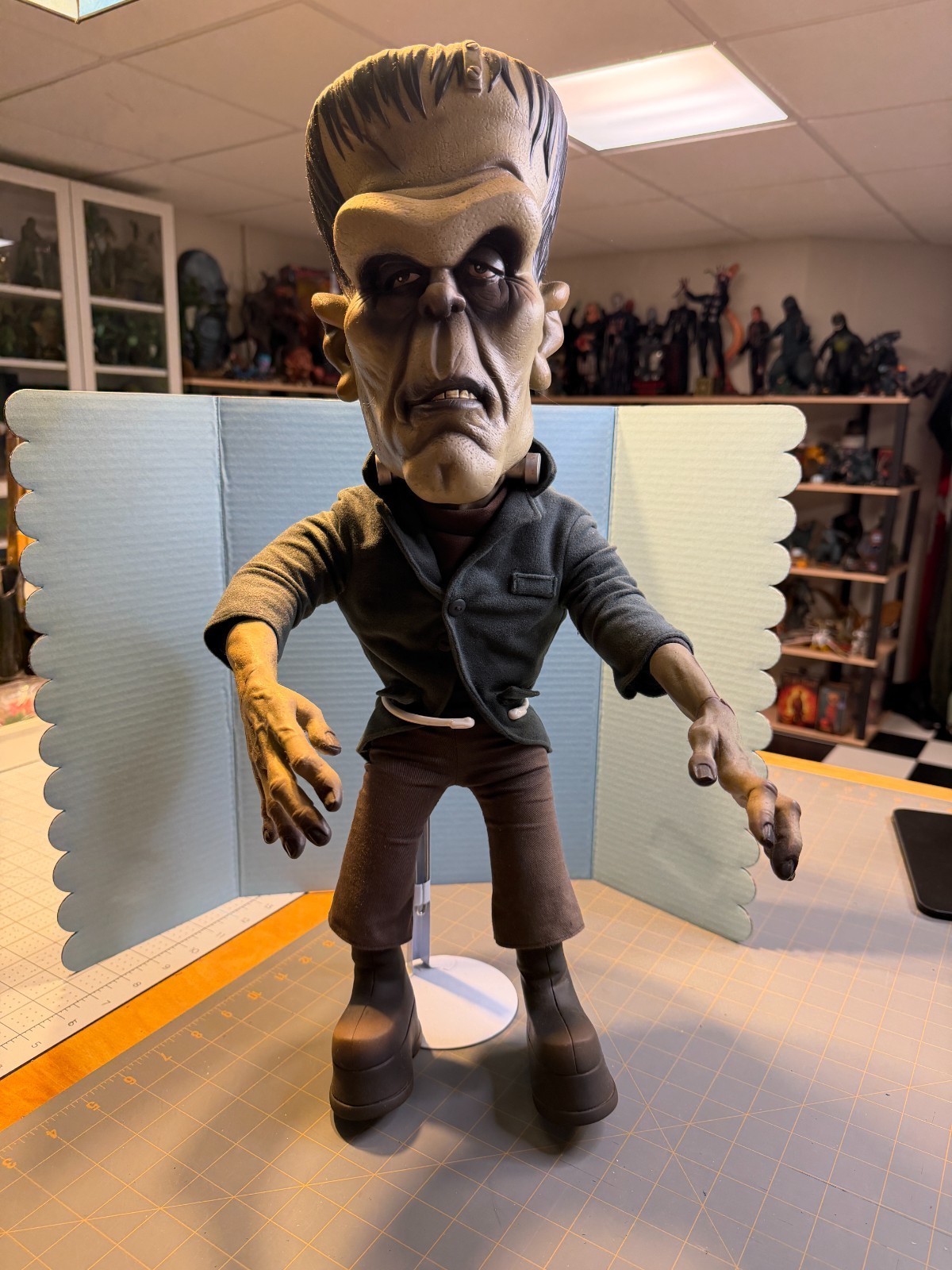 VTG 2000 Large 24" Pozers Sideshow FRANKENSTEIN Universal Studios Monsters NICE