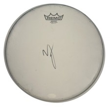 Vince Neil Signed M&ouml;tley Cr&uuml;e Drum Head ACOA