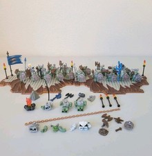 Mega Bloks Dragons Fire And Ice Orcs Mini Figs 18 figs Complete Ice Vorgan Army.