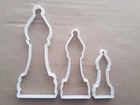 Chess Piece Bishop Game Shape Cookie Cutter Dough Biscuit Pastry Fondant Sharp
