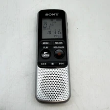 Sony ICD-BX140 Handheld Digital Voice Recorder 4GB Tested and Working