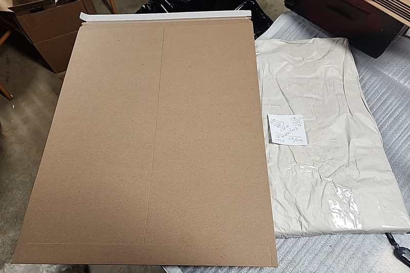 Uline Stayflats Mailers  17' x 21"