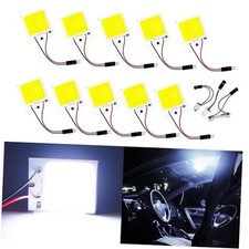 LED Dome Light 12V COB 48-SMD Auto Car Interior LED Panel Light, Reading