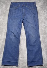 VTG 80s Levi’s 517 Jeans Orange Tab Actual Sz31x29 Saddleman Bootcut USA Made