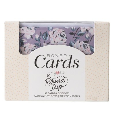 American Crafts A2 Karten mit Umschlägen (4,375''X5,75'') 40/Box - Maggie Holmes Round T