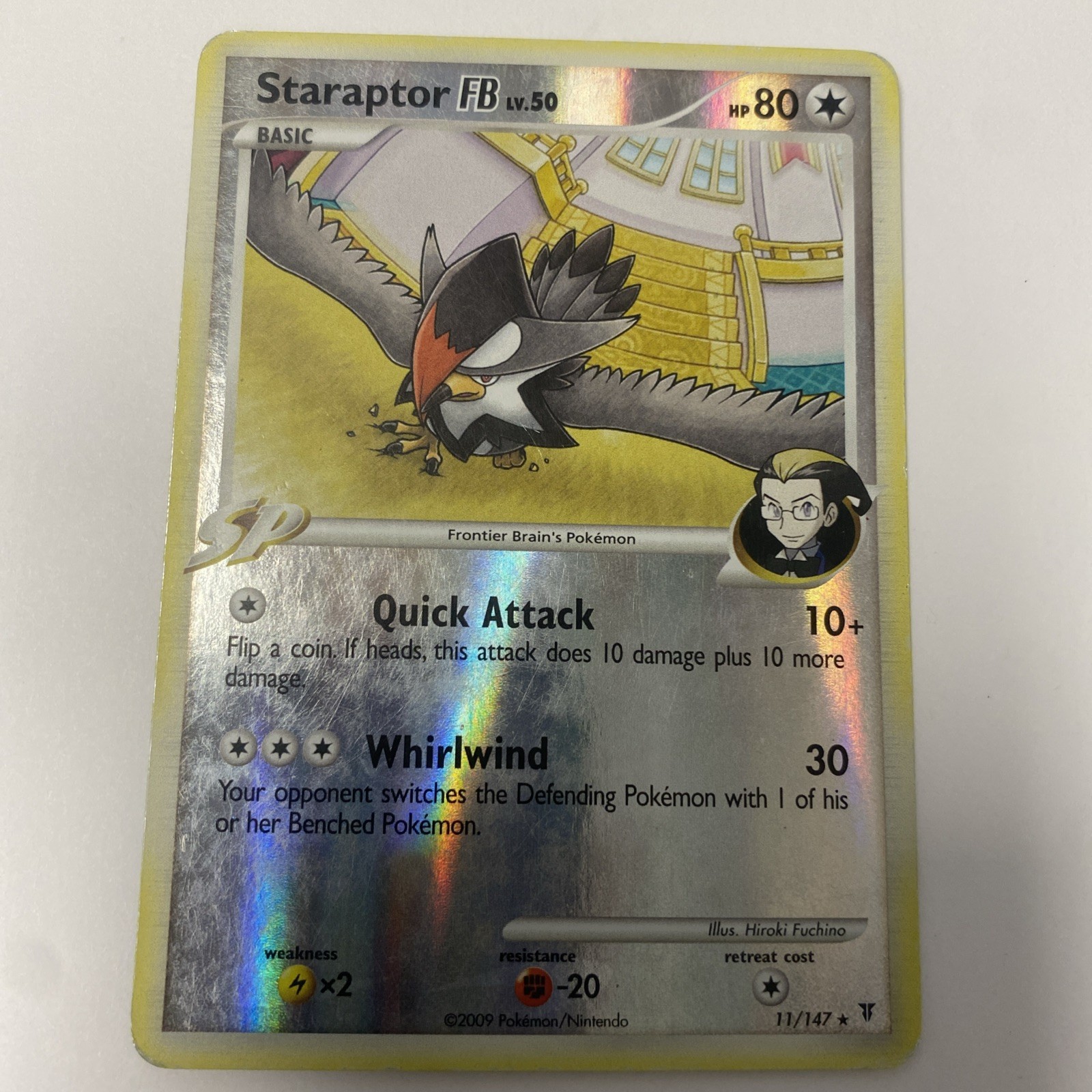 Staraptor FB 11/147 Supreme Victors Reverse Holo Pokemon TCG 