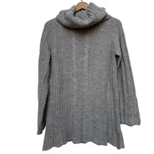 Peregrine by J.G. Glover Pure New Wool Cable Knit Sweater - XL - Made in England