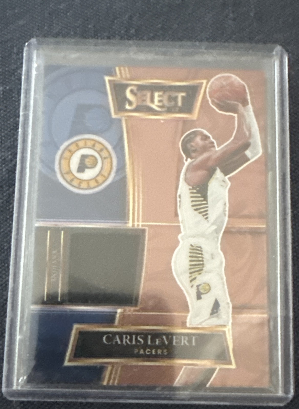 2021-22 Panini Select - Selective Swatches Caris LeVert #SS-CLV Copper Prizm /49
