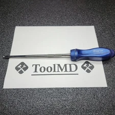 Snap-on Tools USA NEW STYLE 8" POWER BLUE 1/4" Drive Ratcheting Driver TMR8MB