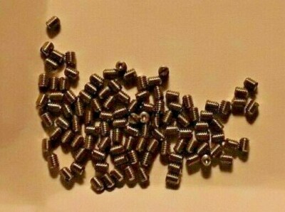 #3-56 x 1/8 socket set screws slotted drive cup point stainless steel