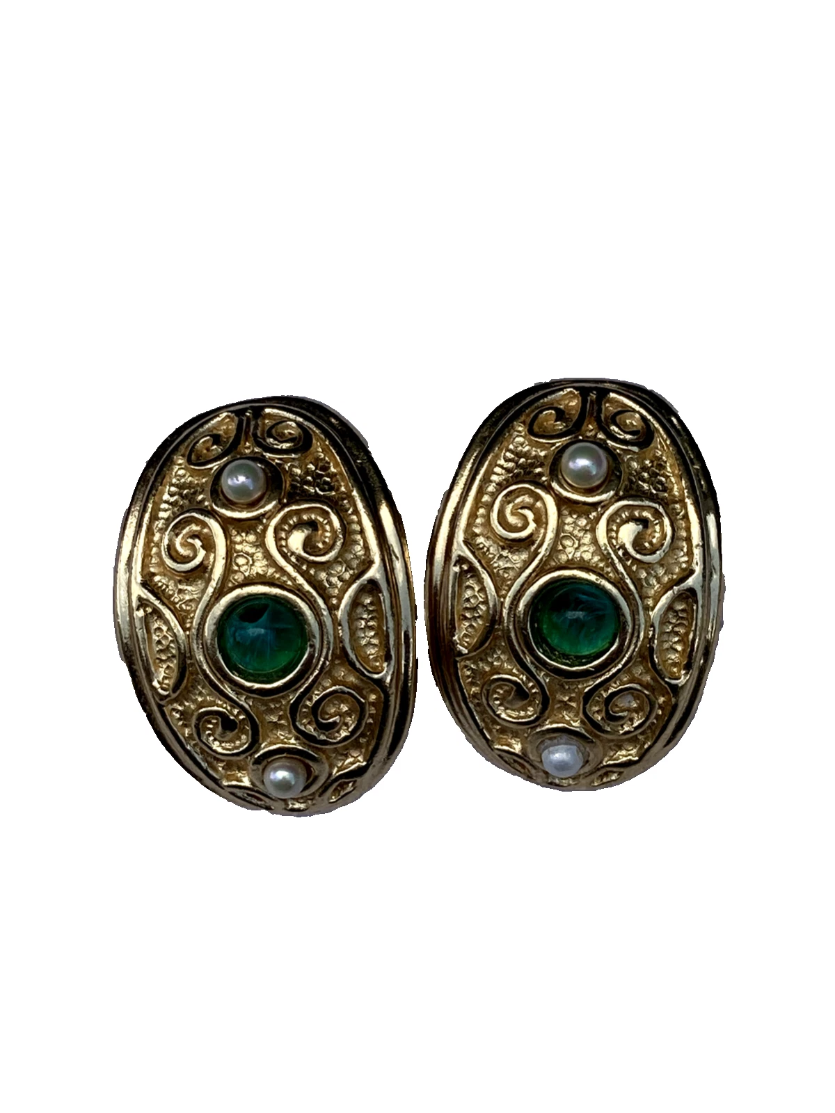 boucle d'oreilles signé CHRISTIAN DIOR VINTAGE N°5   jewelry