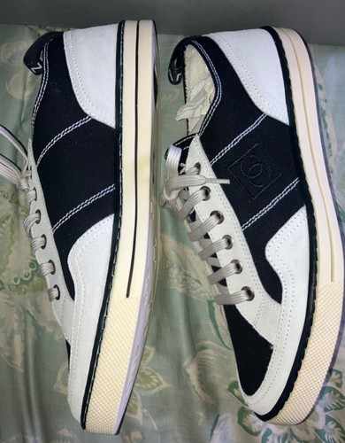 New Chanel Women’s Sneakers Tennis Shoes FR 41/US 10B - Picture 6 of 14