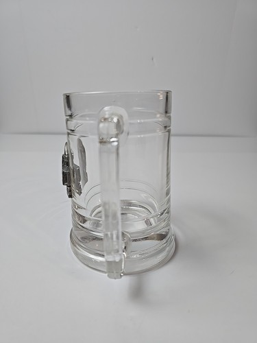 NFL Oakland/ Los Angeles/Las Vegas Raiders Heavy Glass Barware Mug Pre-Owned - Picture 5 of 10