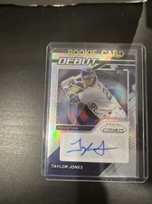 2021 Panini Prizm Baseball Debut Signatures Taylor Jones DS-TJ