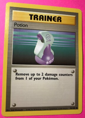 Pokémon TCG Potion Base Set Regular Unlimited Common 94/102
