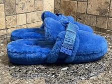 NEW UGG Fluff It Men's US Size 9 Slide Slippers  1118150  Blue