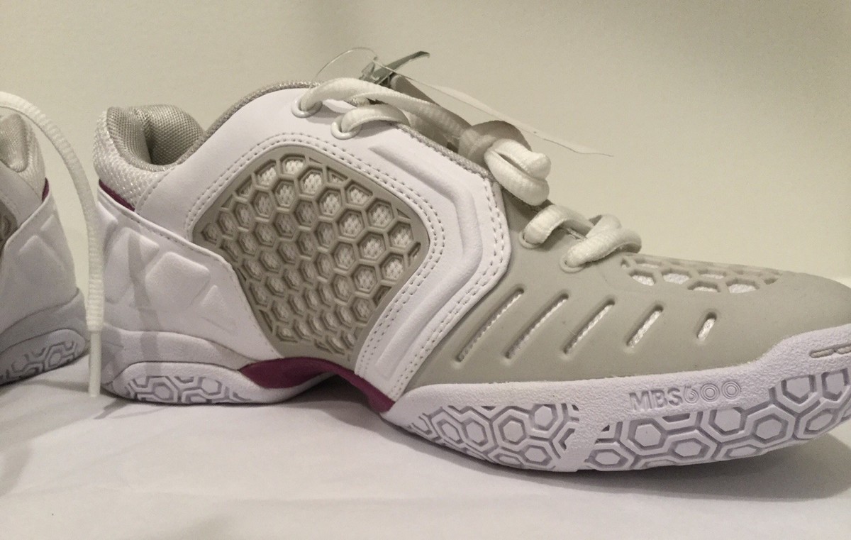 NIB Lacoste Womens Tennis Court Shoes Repel Sz White