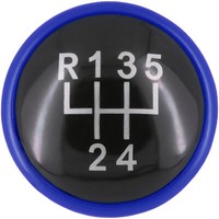 Schaltknauf Kappe Emblem Abdeckung FüR VW Caddy II | 9KV | BJ 1995-2003 | 5 Gang