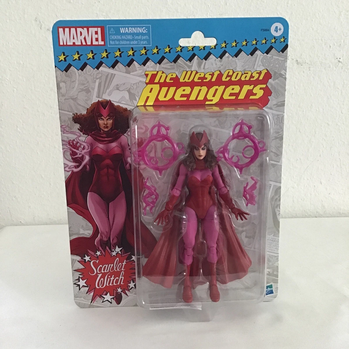 Marvel Legends The West Coast Avengers Retro Scarlet Witch 6-Inch