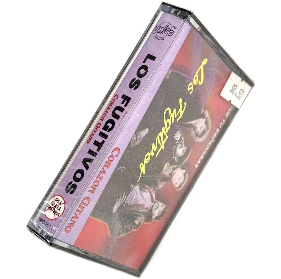 LOS FUGITIVOS Corazon Gitano (Cassette Tape, 1994) Sellado Regional Mexican NEW - Image 3 of 4