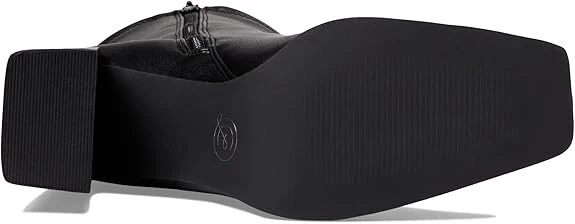 Botas de media pantorrilla chinas para mujer MARVIN detalles plateados cremallera interior negras Foto 3 de 4