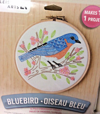 Leisure Arts Embroidery Kit   Bluebird  