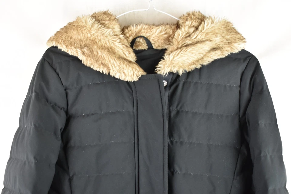 A&F womans Longline Down Padded Puffer Jacket Size XS/S Water Wind Proof - Image 2 of 4