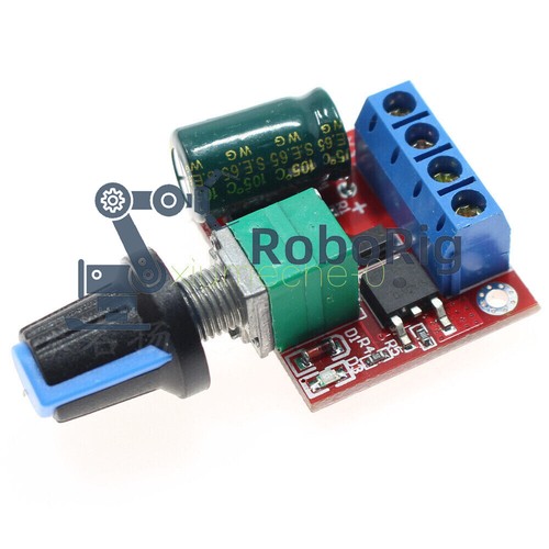 5V-35V 5A 20khz LED PWM DC Motor Controller Speed Regulation Dimmer - Picture 3 of 4