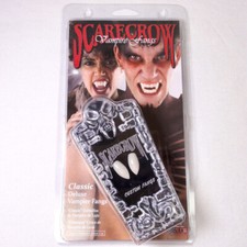 Scarecrow Classic Deluxe Custom Vampire Fangs Halloween Cosplay Costume SK100
