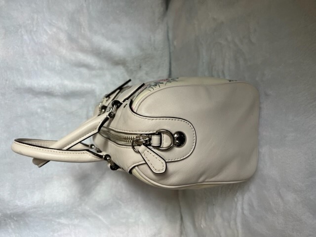 MINI BENNETT SATCHEL WITH CROSS STITCH FLORAL PRINT (COACH F25856