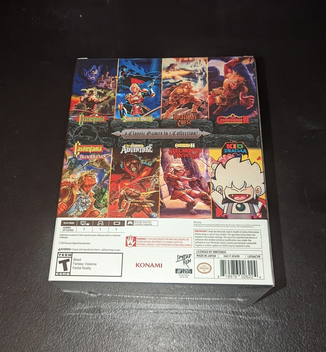 Castlevania Anniversary Collection [Bloodlines Edition] Preise Nintendo Switch | Preise für Nur Spiel, OVP und Neu vergleichen