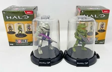 Domez Halo Arbiter Mini Fig with Master Chief Pre-Owned with Original Box 