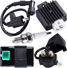 Ignition Coil & CDI Box Kit 50-125cc ATV Go Kart Dirt Bike TaoTao Moped Scooter