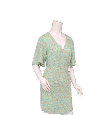 green emerald velvet dress Billabong main image 0