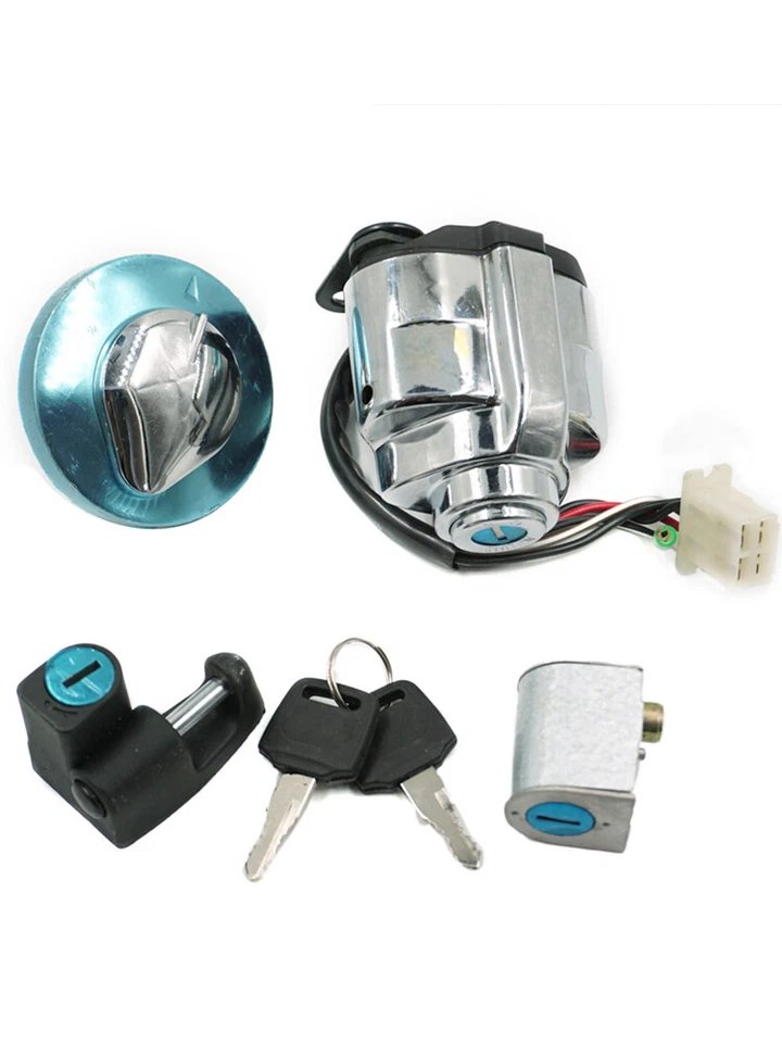 Interruptor de encendido para Honda Shadow 750 VT750 VLX 600 VT600 tapa de gas combustible llave de bloqueo Foto 3 de 4