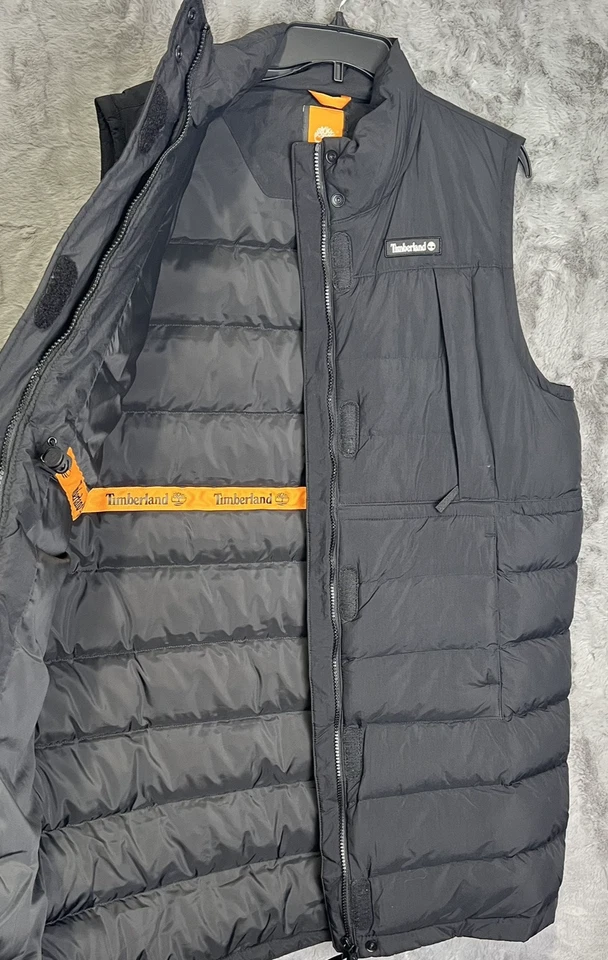 Colete Feminino Timberland Longo Preto Tamanho XXL 2XL - Imagem 4 de 4