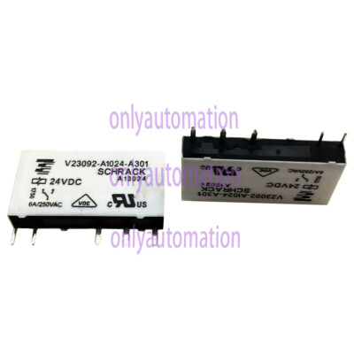 10PCS TYCO V23092-A1024-A301 24VDC A13024 Ultrathin Power Relay 6A 5Pins~