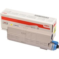 Oki 46490605 Oki 46490605 Lasertoner 6000Seiten Gelb Lasertoner / Patrone