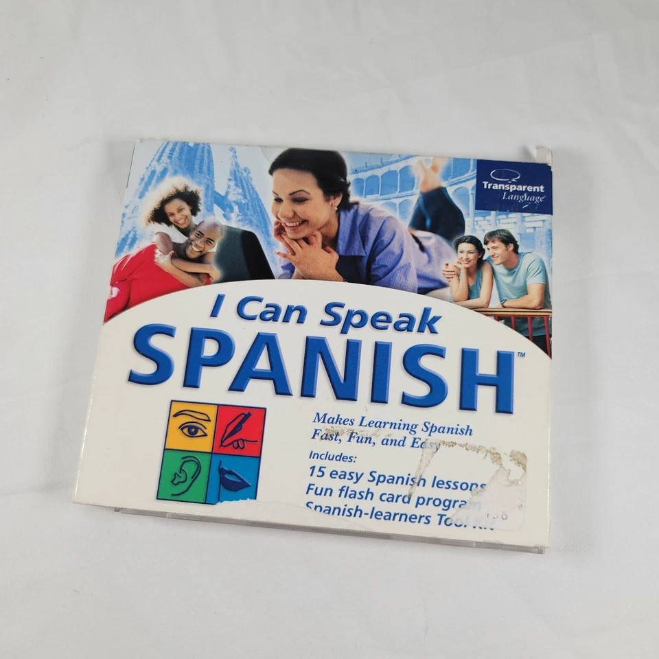 I Can Speak Spanish - Transparent Language - Learning CD Windows PC Mac - Image 2 of 4