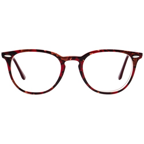 Ray-Ban Eyeglasses RB 7159 8097 Polished Havana Bordeaux Phantos Frame 50-20 145 - Picture 2 of 6