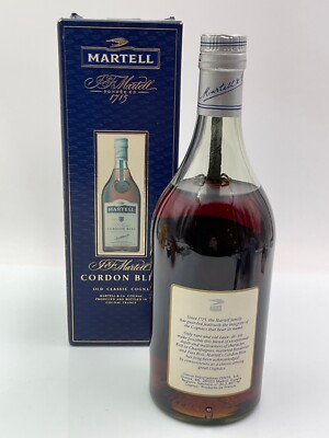 MARTELL CORDON BLEU EN CAJA OLD CLASSIC COGNAC años 90 40% 70cl