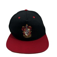 Harry Potter Gryffindor House Snapback Hat Cap Adjustable Flat Brim Bill