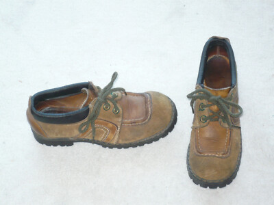 Vintage Women's Alpine Hiker Boots, size 7 1/2M, camel, perfect tread