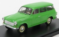 Abrex 1/43 Skoda 1202 Sw Kombi 1964 GrÜN Statisches Modell Diecast