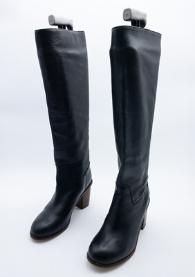 Seychelles Damen Stiefel Schaftstiefel Absatzschuh schwarz Gr 38 EU Art 21556-98