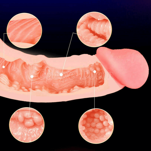 Penis SLEEVE Male Realistic Vagina Pocket Pussy Masturbator Sex Toys Men Adult - Picture 10 of 18