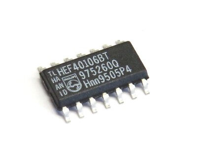 20 Stück HEF40106BT Hex Schmitt Trigger Inverter SO14, Philips