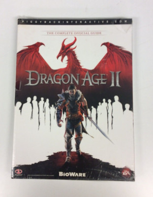 Dragon Age II (2) Official Strategy Guide Piggyback PC PS3 360 BioWare EA SEALED