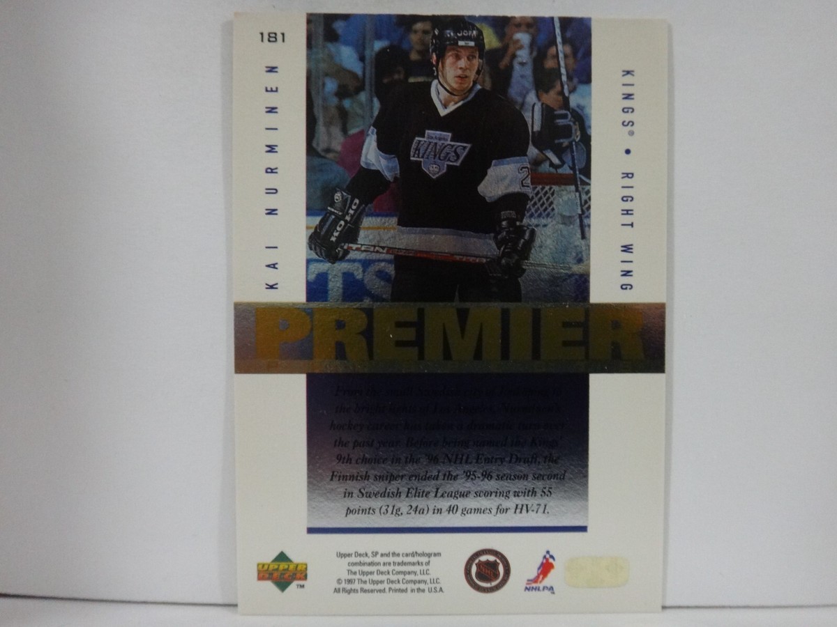 1996-97 SP Kai Nurminen #181 Rookie RC | eBay