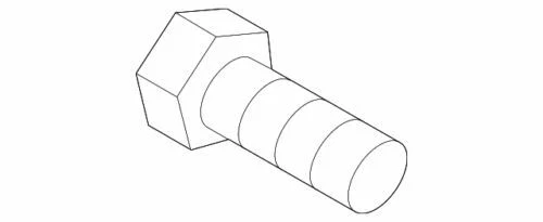 Genuine Nissan 2011-2023 Versa Leaf Ariya SR SV Brake Hose Union Bolt 463560E00A - Image 4 of 4